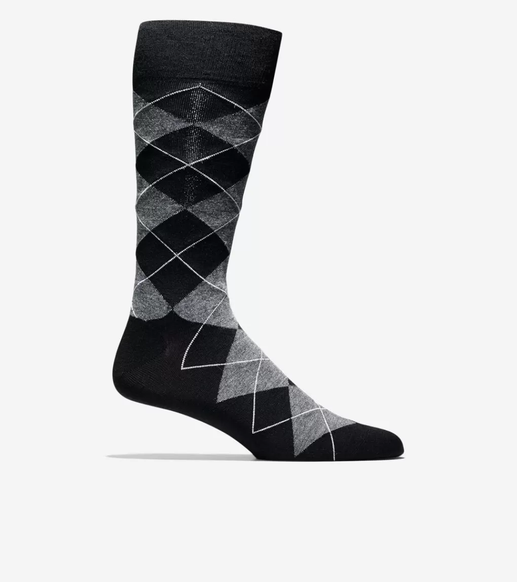 Men's Classic Argyle Crew Socks*Cole Haan Outlet