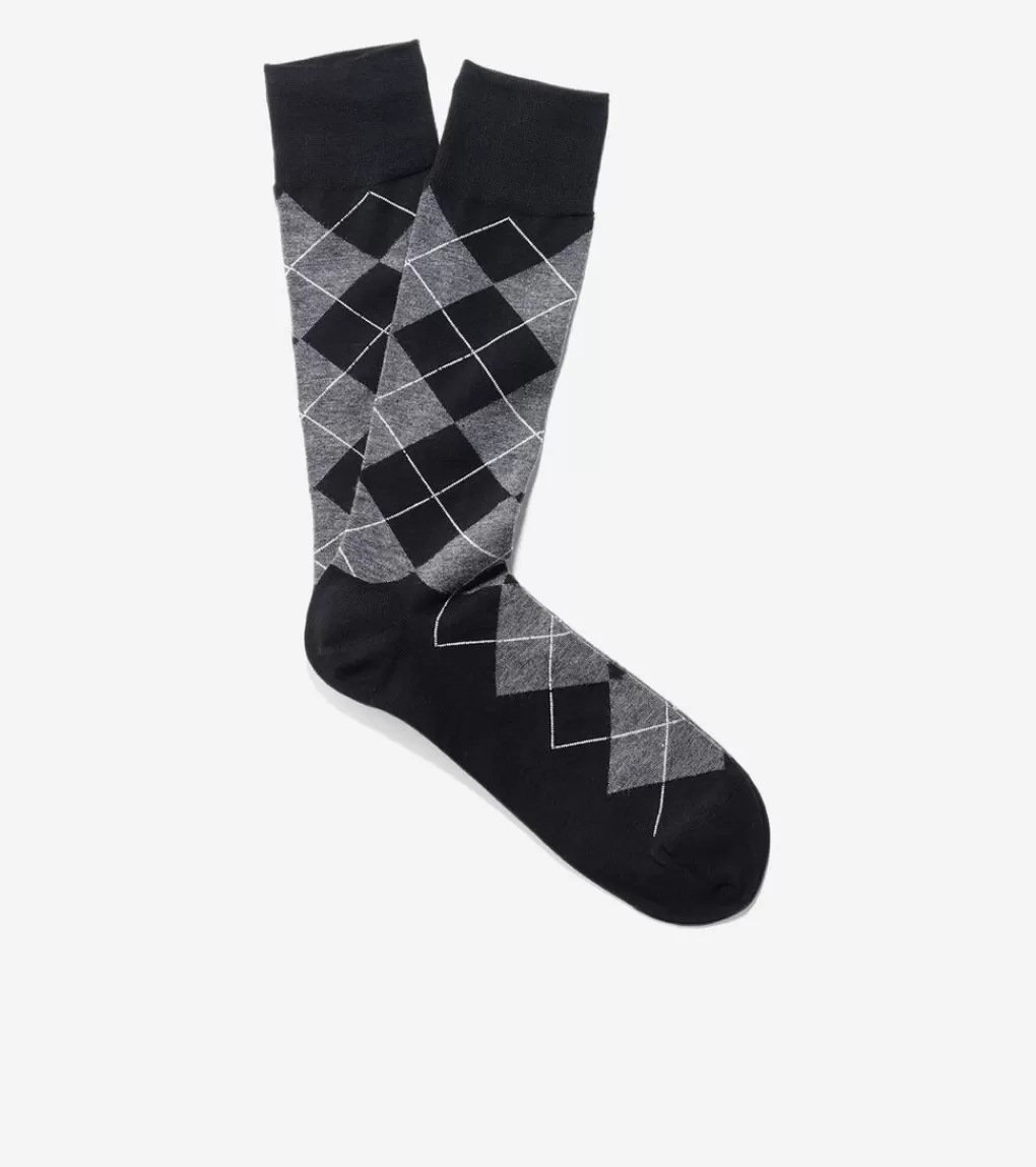 Men's Classic Argyle Crew Socks*Cole Haan Outlet