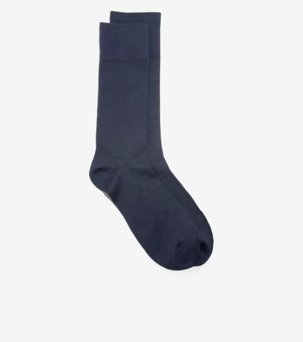 Men's Diamond Microfiber Dress Crew Socks*Cole Haan Shop