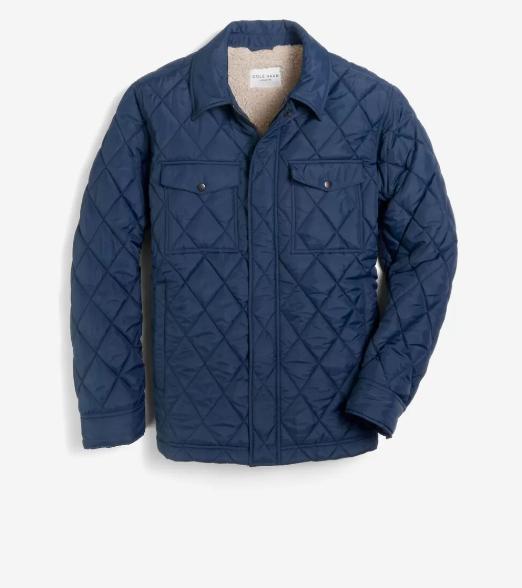 Men's Diamond Quilted Jacket*Cole Haan Fashion