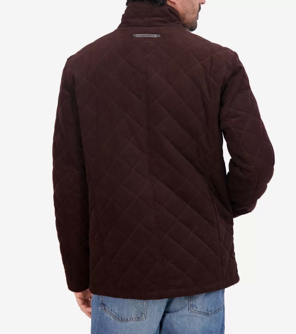 Men's Diamond-Quilted Corduroy Jacket*Cole Haan Shop