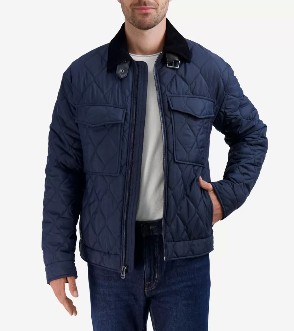 Men's Diamond-Quilted Short Jacket*Cole Haan Shop