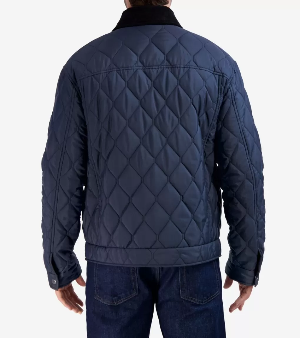 Men's Diamond-Quilted Short Jacket*Cole Haan Shop