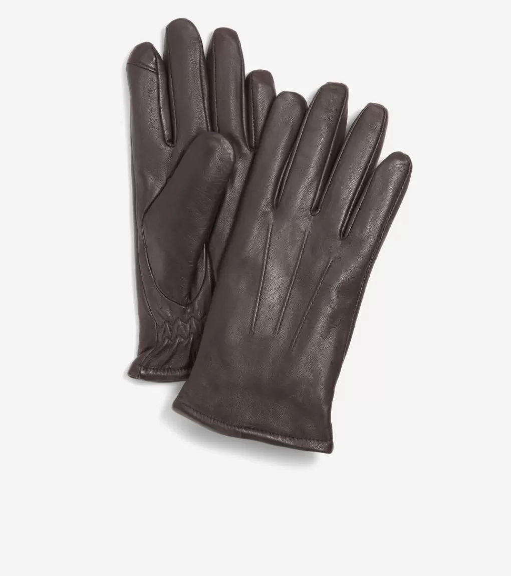 Men's Leather Touch Screen Gloves*Cole Haan New