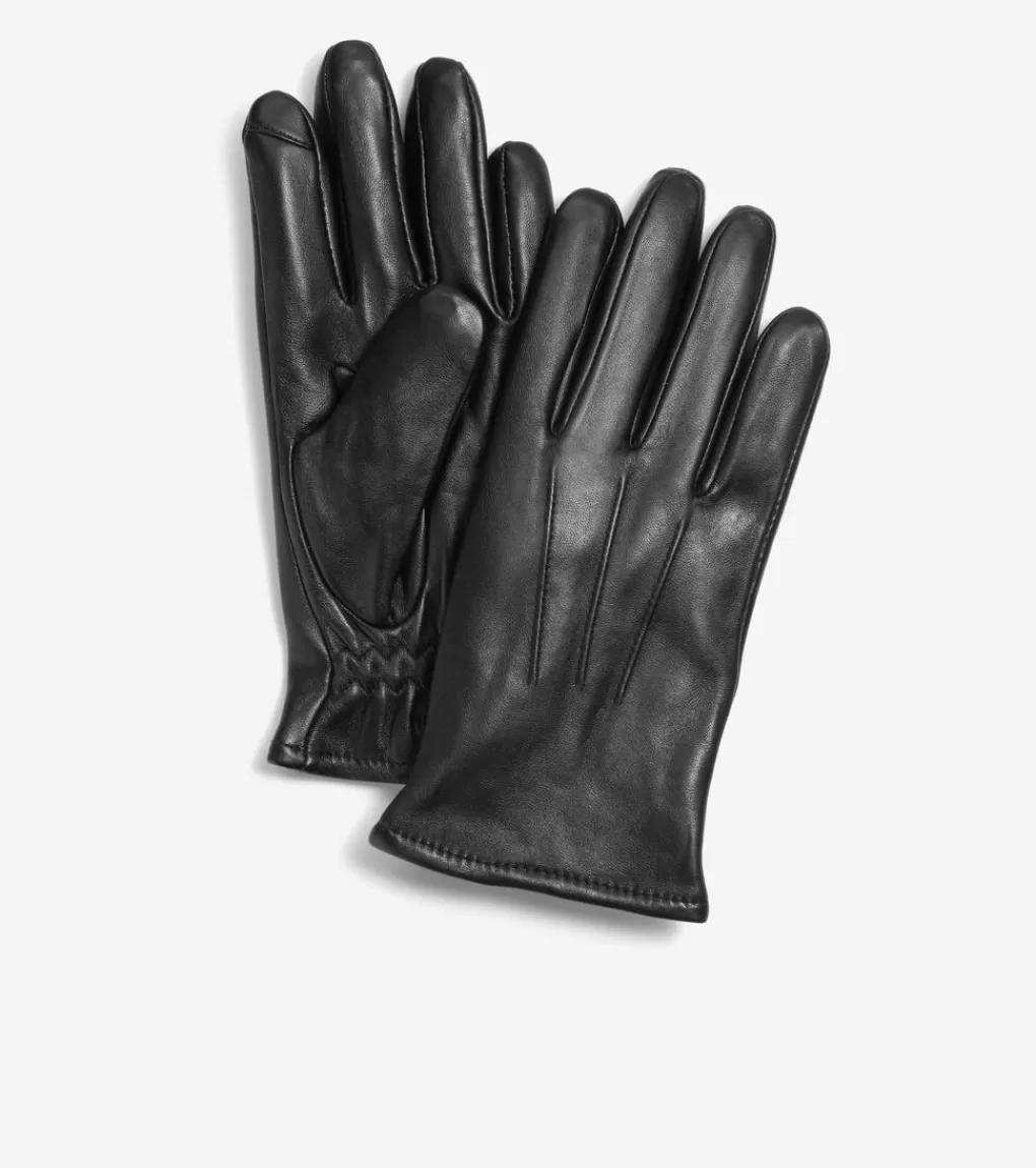 Men's Leather Touch Screen Gloves*Cole Haan Cheap