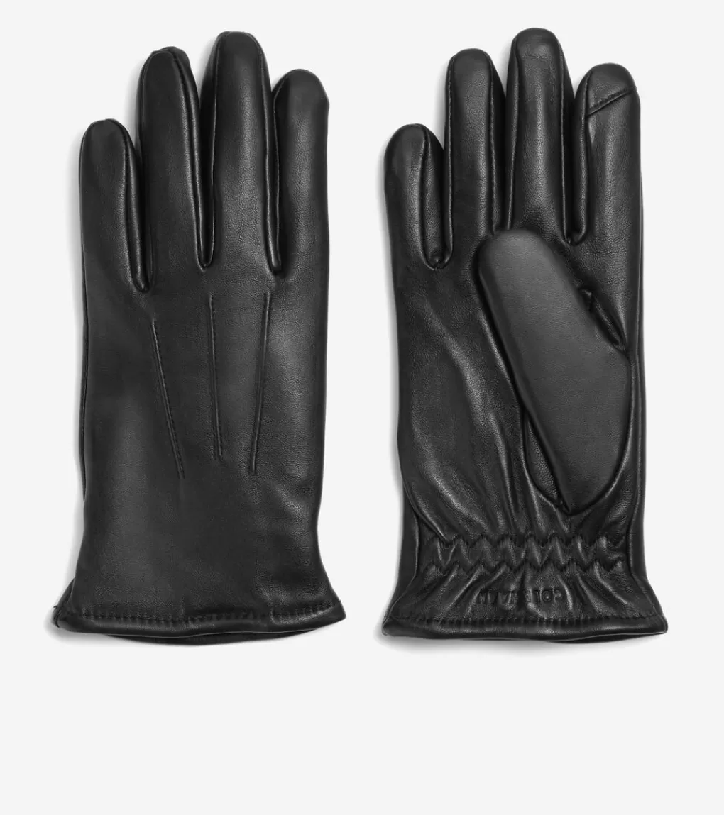 Men's Leather Touch Screen Gloves*Cole Haan Cheap