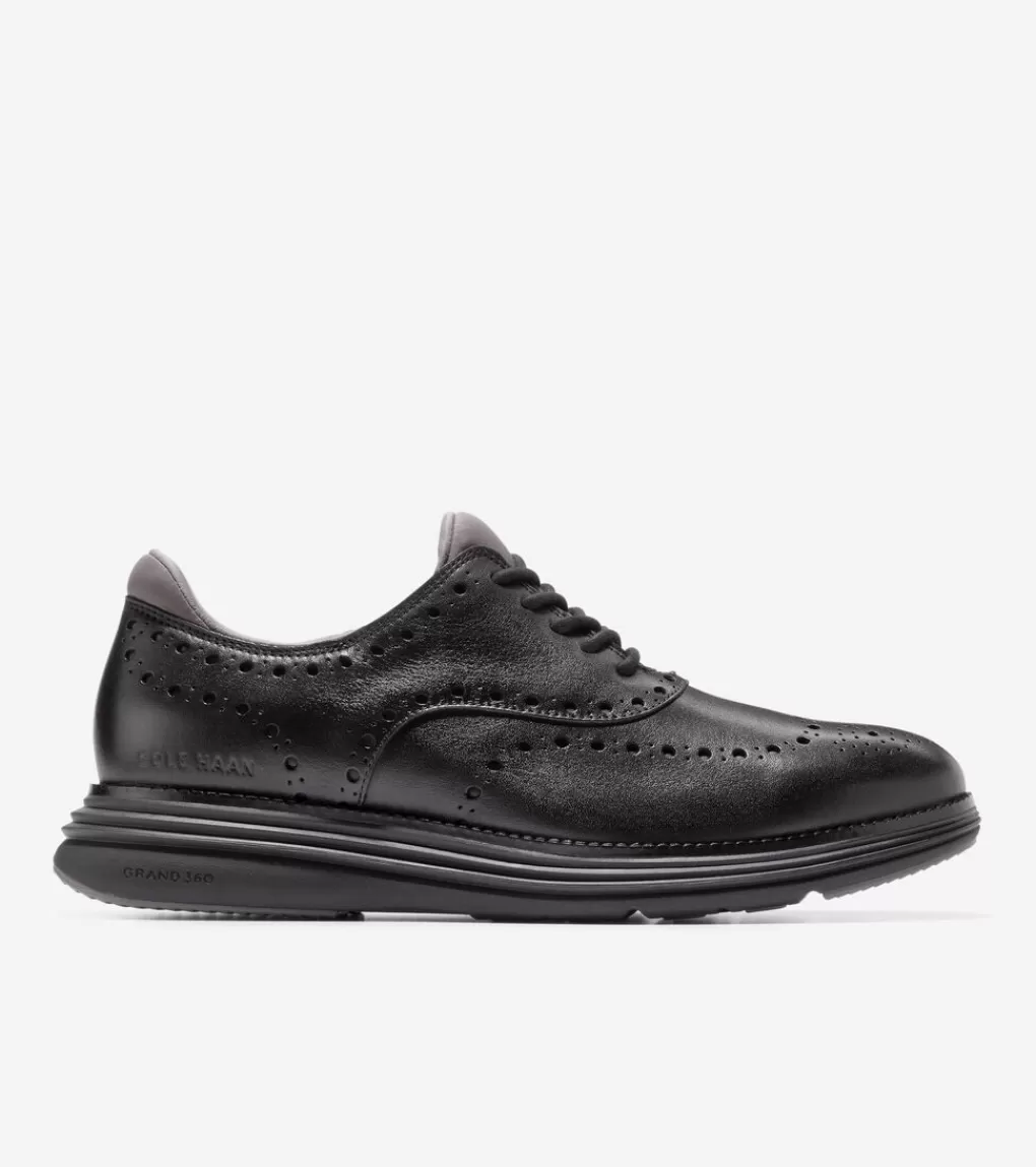 Men's ØriginalGrand Ultra Waterproof Wingtip Oxfords*Cole Haan Outlet