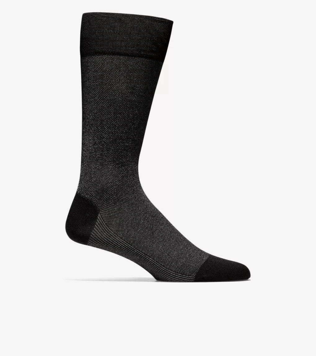 Men's Pique Crew Socks*Cole Haan Best