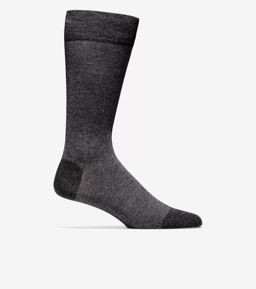 Men's Pique Crew Socks*Cole Haan Online