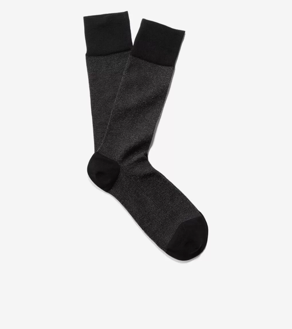 Men's Pique Crew Socks*Cole Haan Best