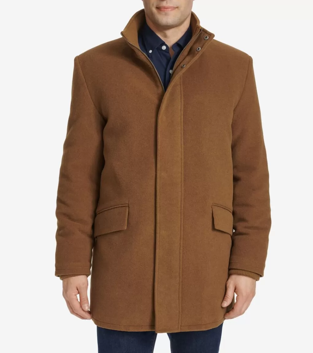 Men's Stand Collar Car Coat*Cole Haan Store