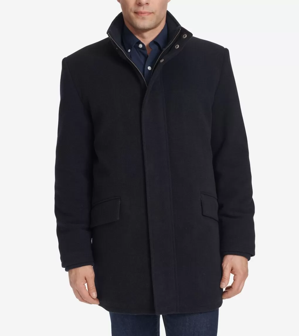 Men's Stand Collar Car Coat*Cole Haan Online