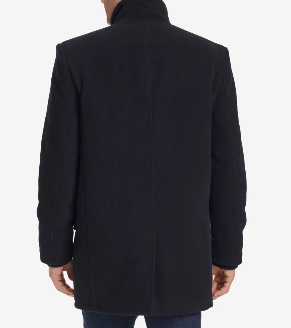 Men's Stand Collar Car Coat*Cole Haan Online