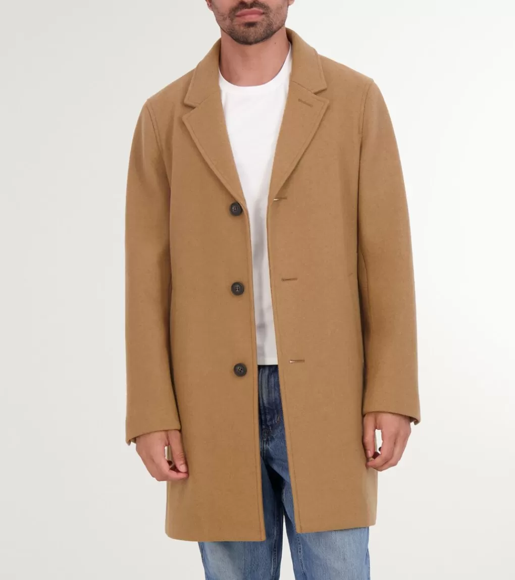 Men's Stretch Wool Top Coat*Cole Haan Store