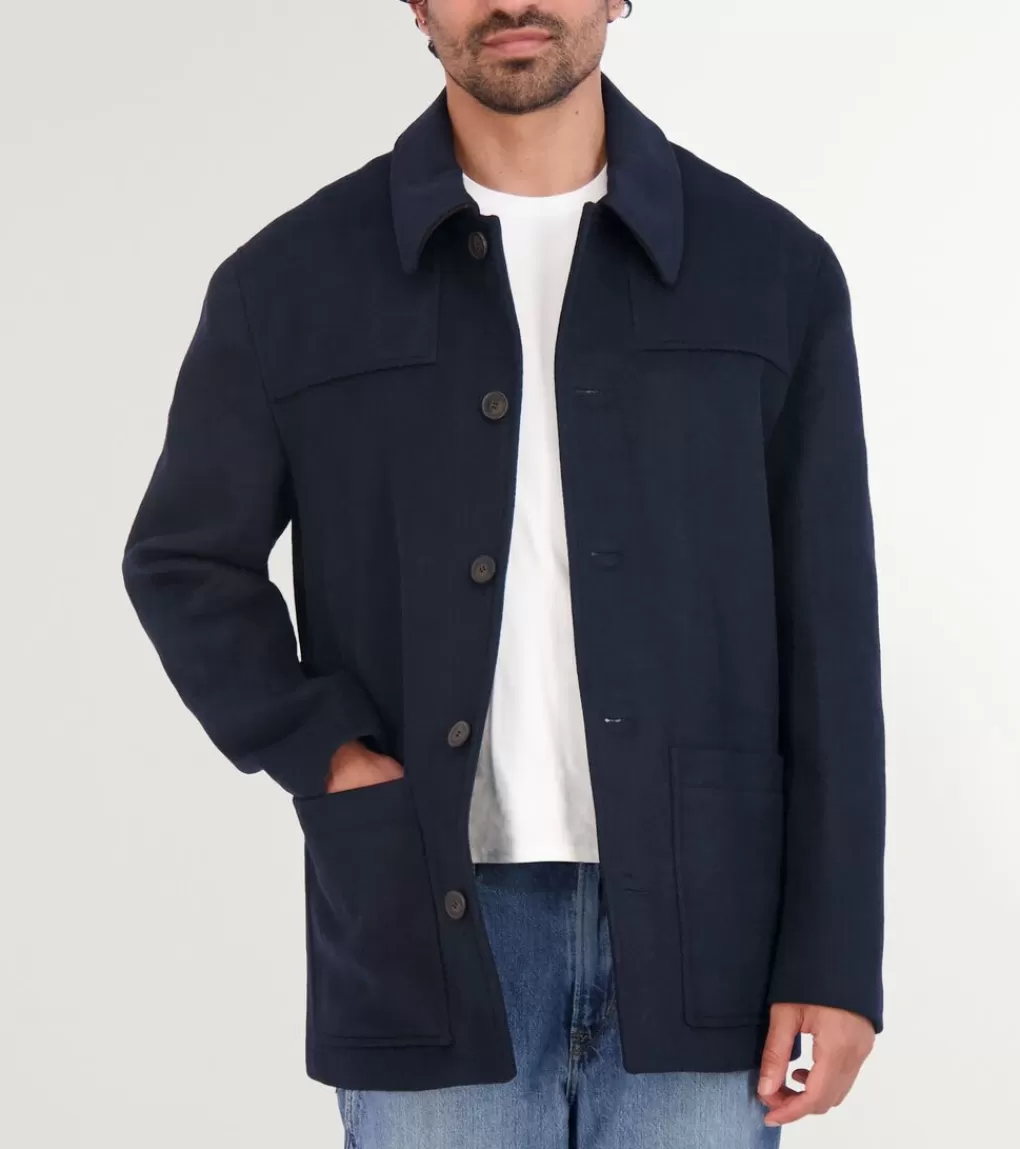 Men's Wool Patch Pocket Jacket*Cole Haan Sale