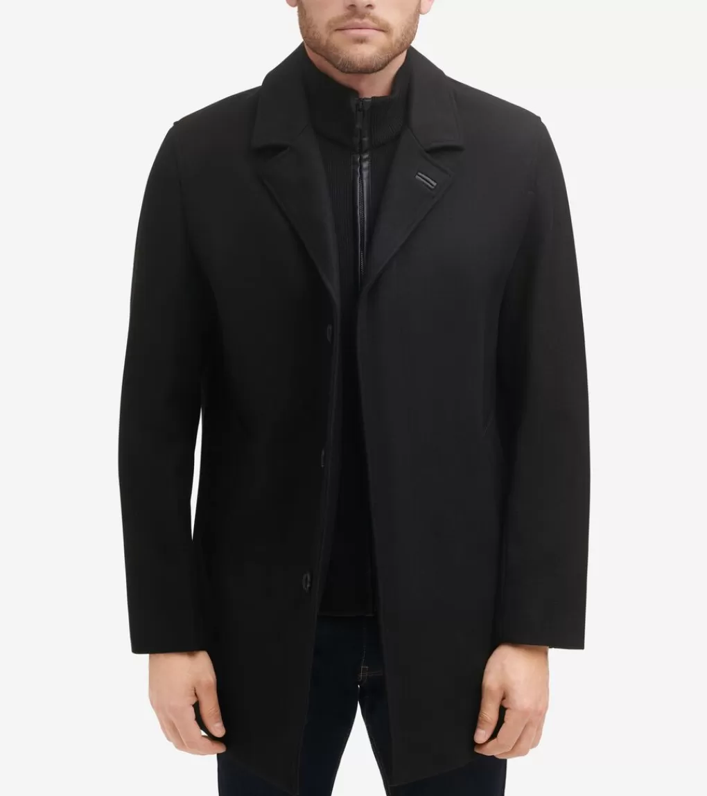 Men's Wool-Blend Car Coat*Cole Haan Clearance