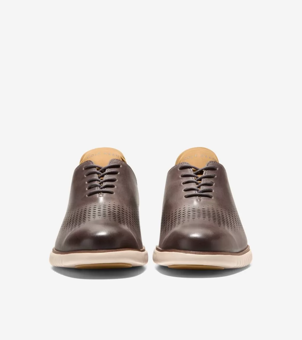 Men's 2.ZERØGRAND Laser Wingtip Oxfords*Cole Haan Flash Sale