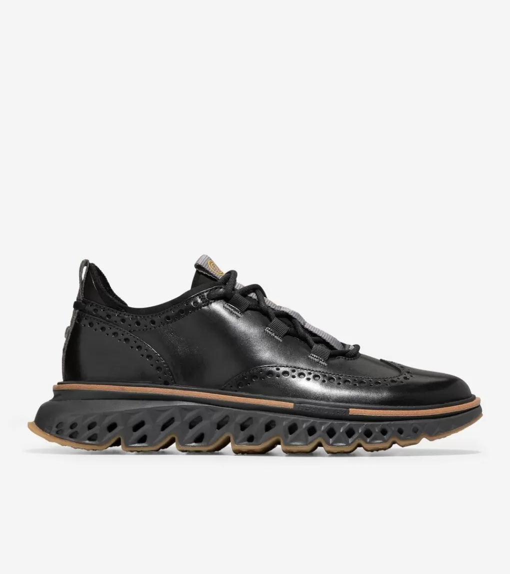 Men's 5.ZERØGRAND Wingtip Oxfords*Cole Haan Best Sale