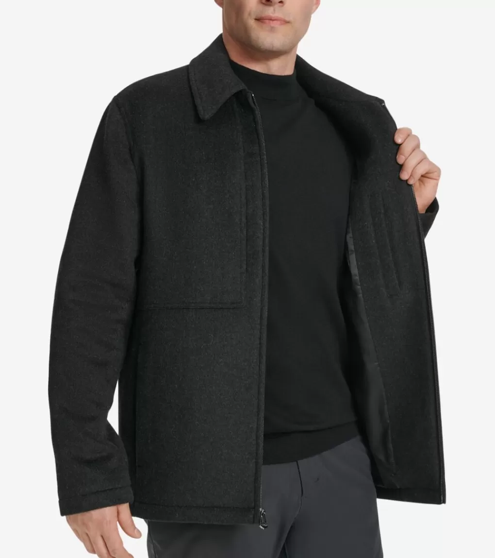 Men's Zip-Front Blouson Jacket*Cole Haan Clearance