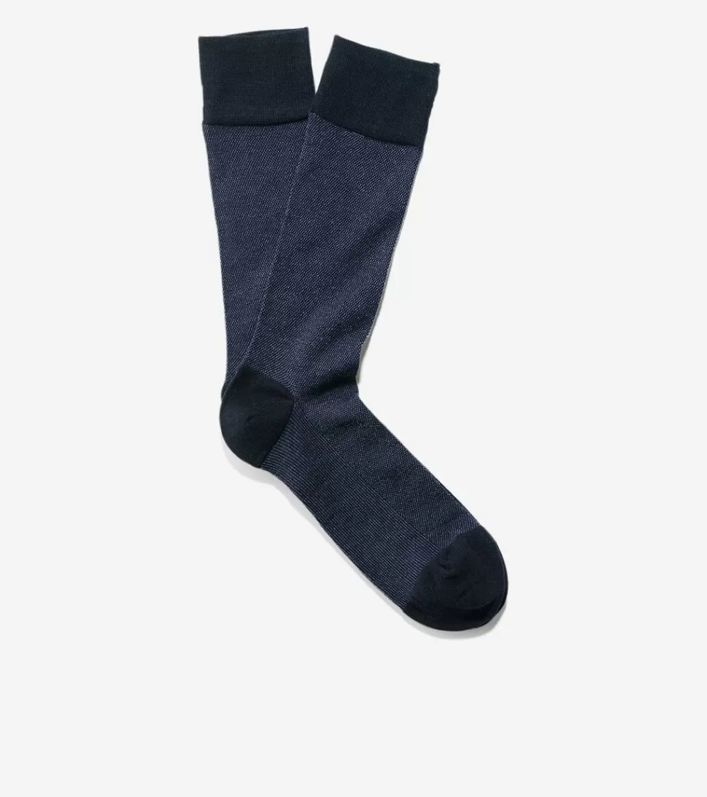 Pique Textured Crew Socks*Cole Haan Cheap