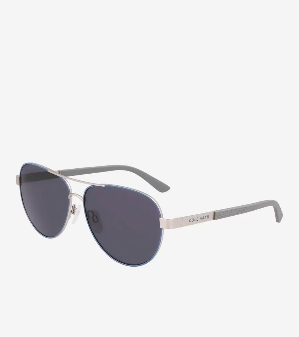 Two-Toned Navigator Sunglasses*Cole Haan Fashion