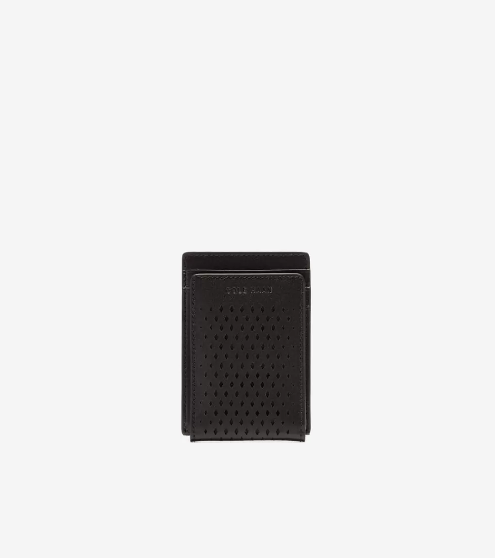 Washington Perforated Card Case*Cole Haan Clearance