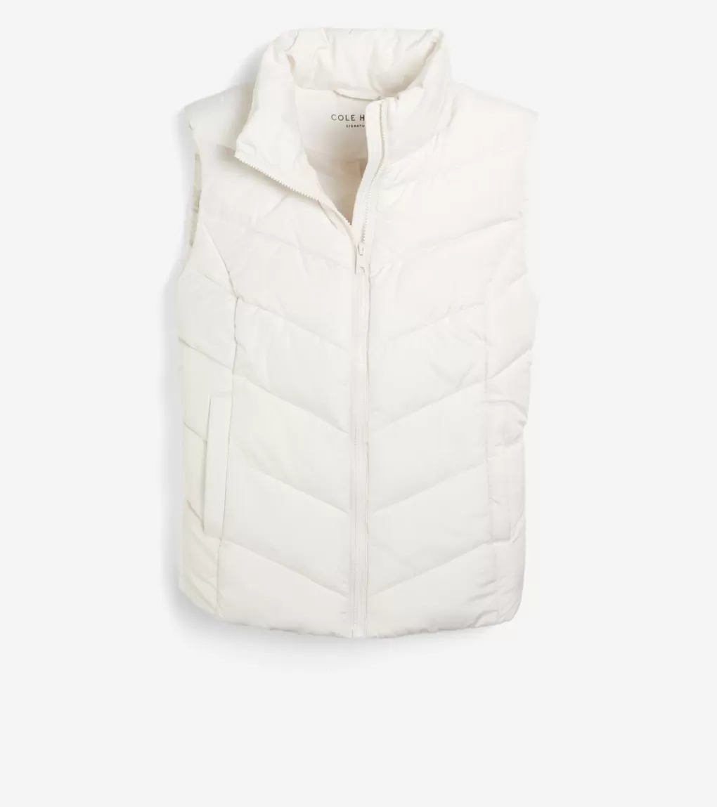 Women's Chevron Quilted Vest*Cole Haan Cheap