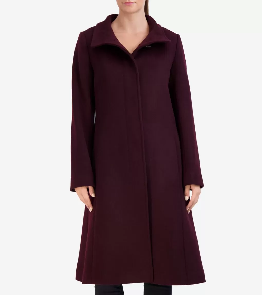 Women's Flared Dress Coat*Cole Haan Online