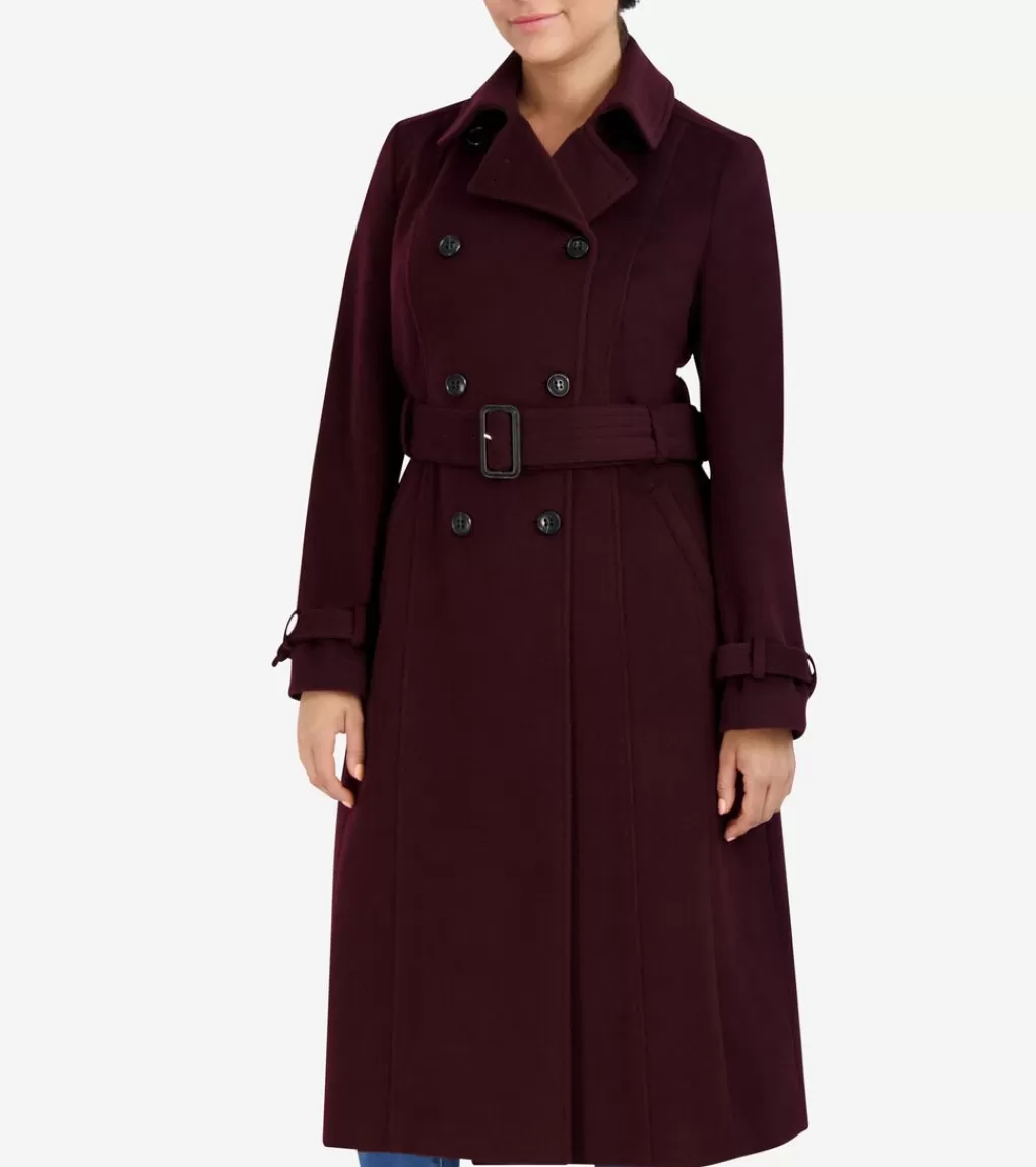 Women's Flared Trench Coat*Cole Haan Fashion