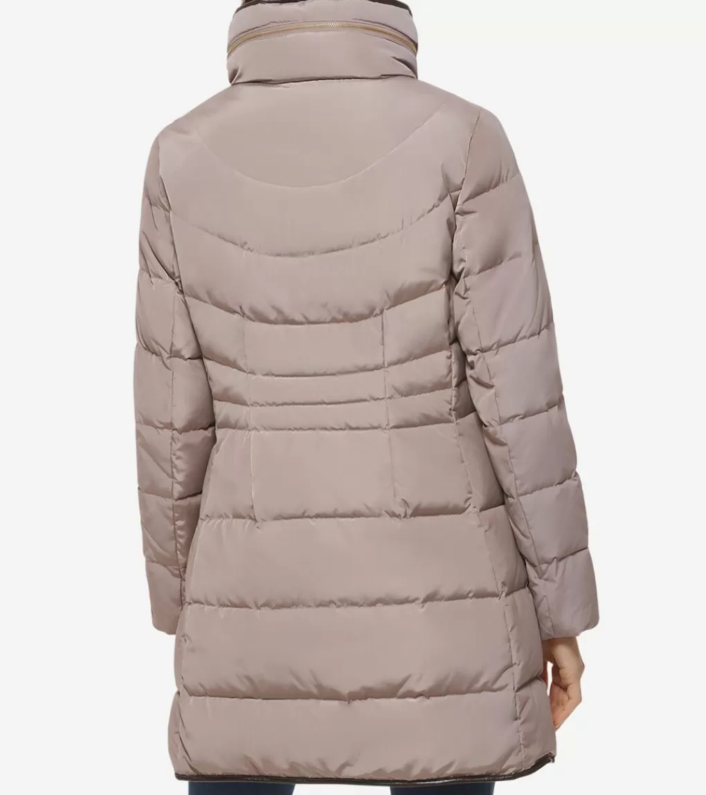 Women's Hidden-Hood Puffer Coat*Cole Haan Flash Sale