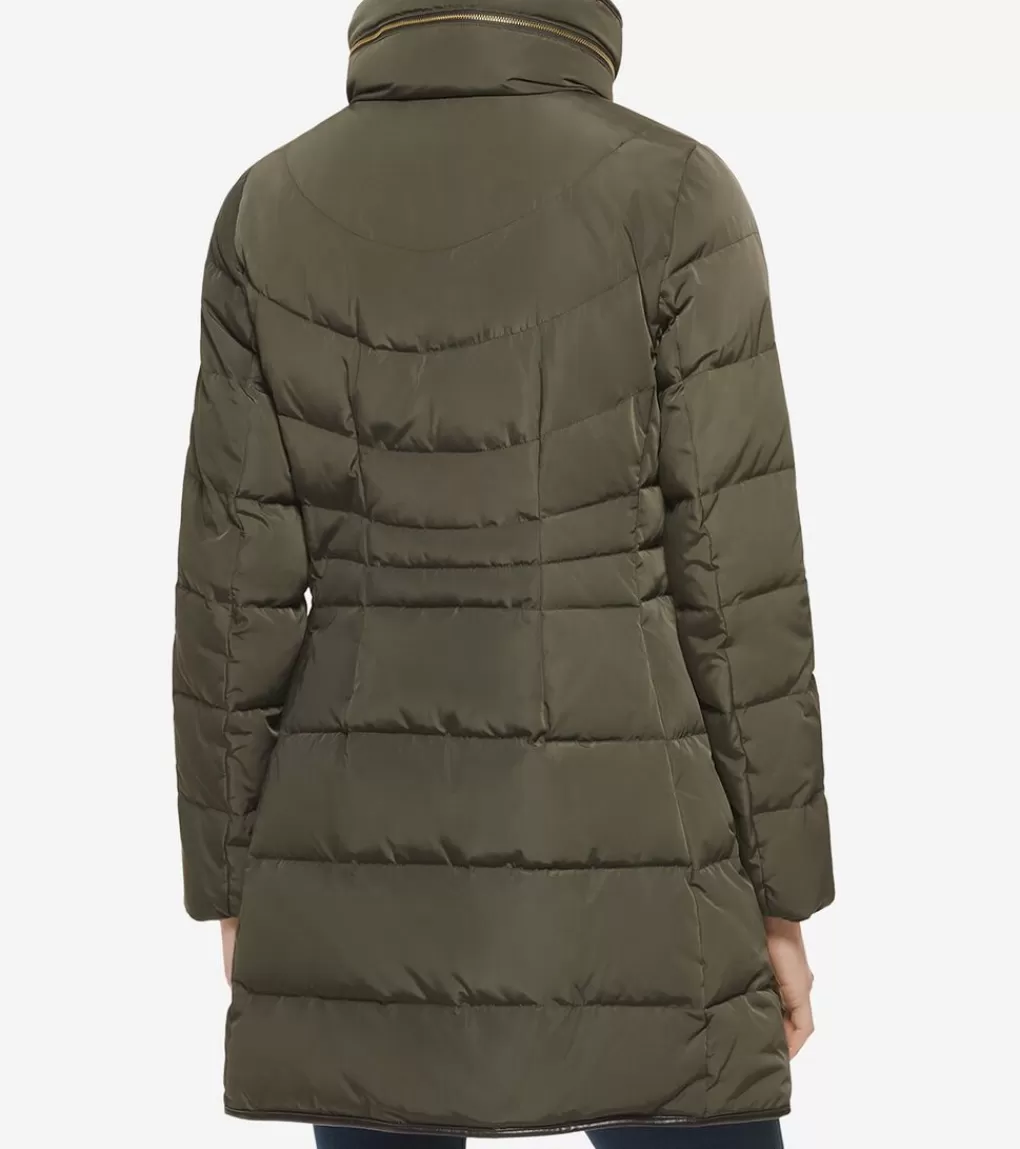 Women's Hidden-Hood Puffer Coat*Cole Haan Outlet