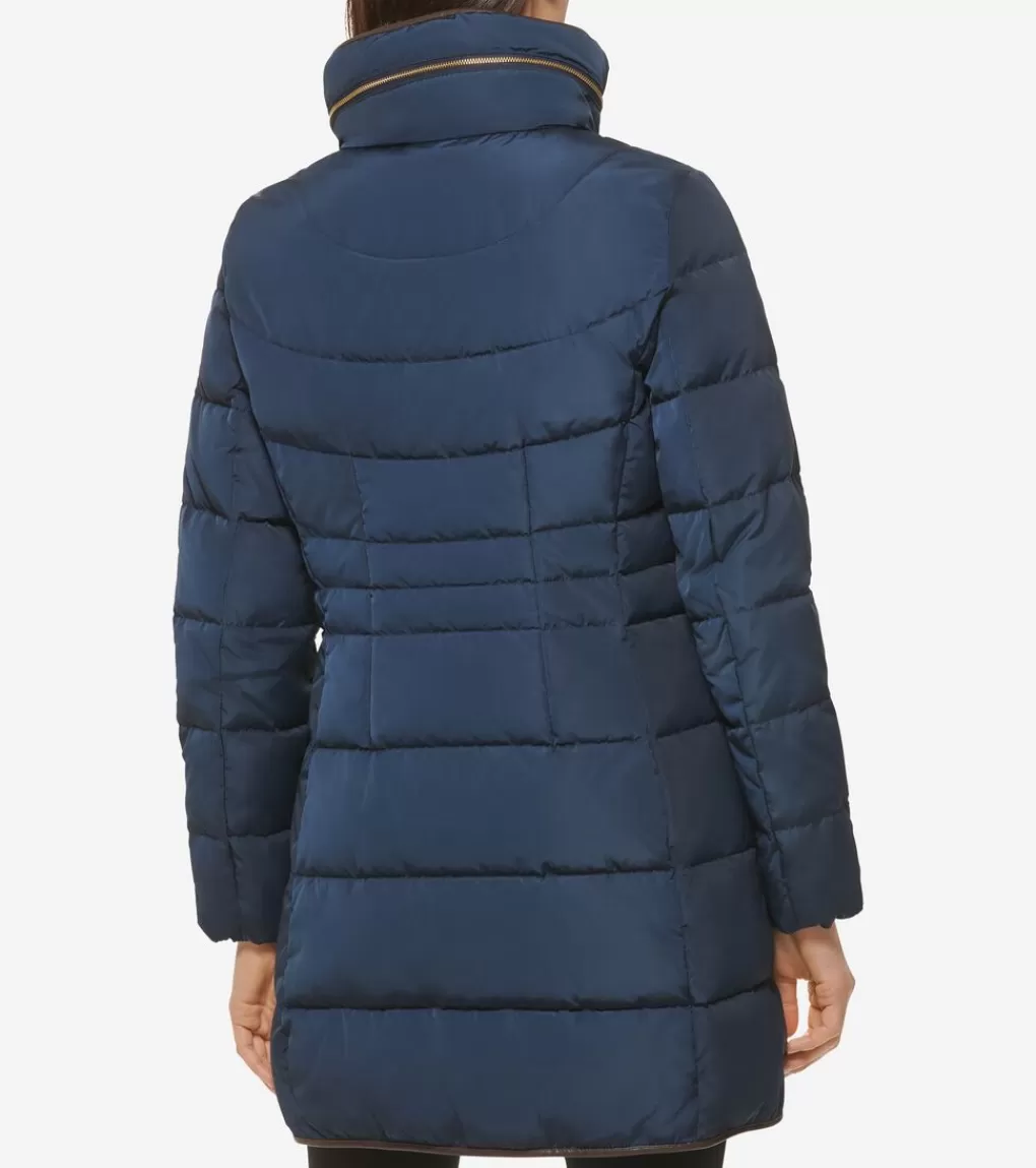 Women's Hidden-Hood Puffer Coat*Cole Haan Outlet