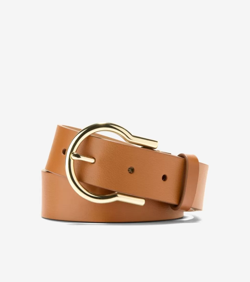 Women's Hinged Buckle Belt*Cole Haan Hot