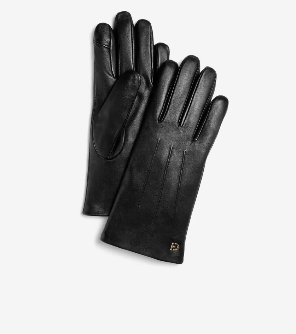 Women's Leather Touch Screen Gloves*Cole Haan Hot