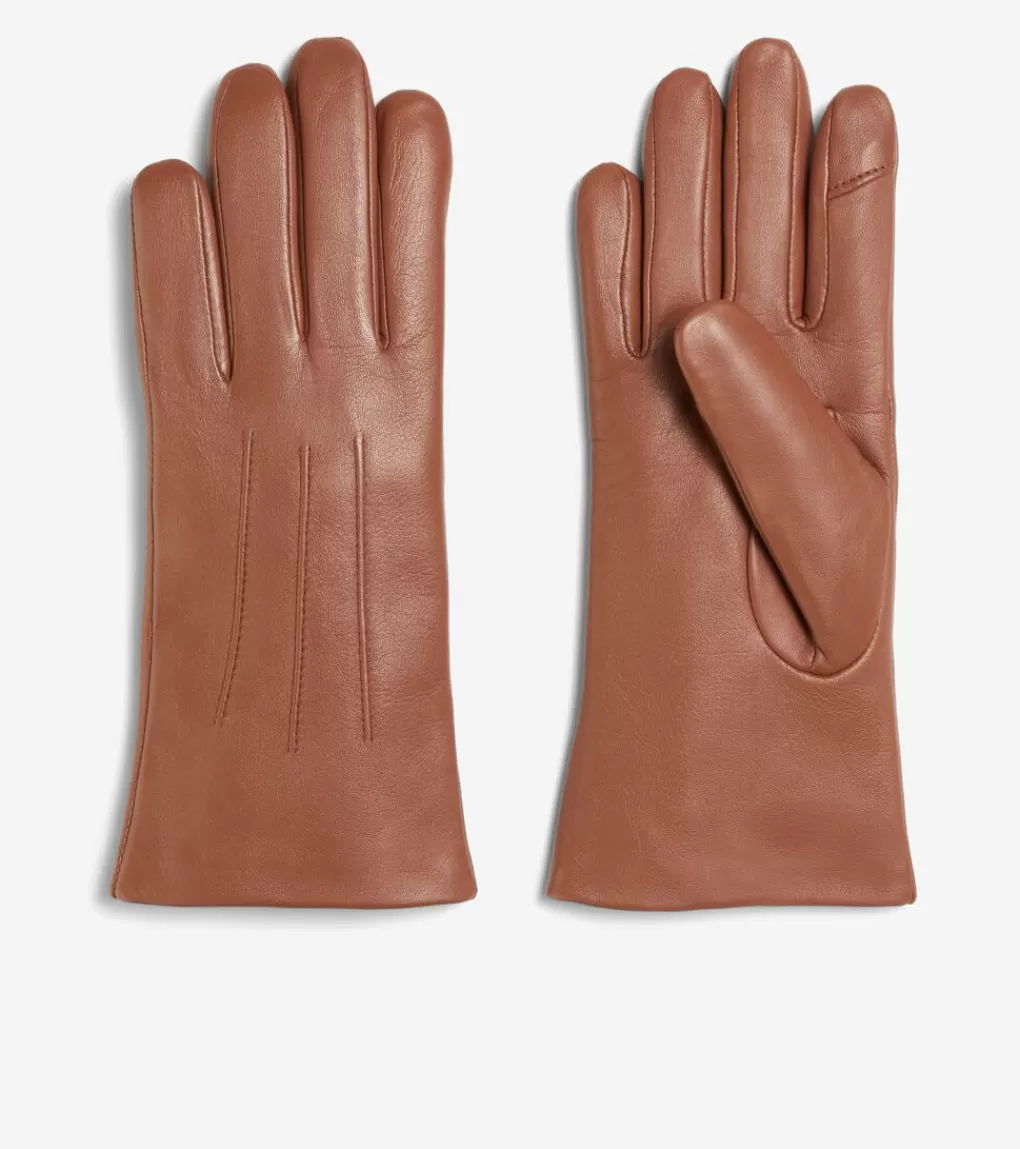 Women's Leather Touch Screen Gloves*Cole Haan Shop