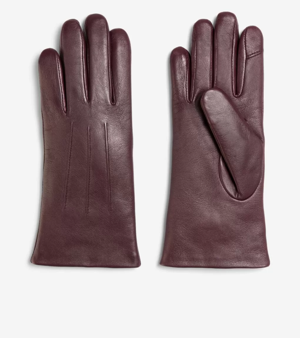 Women's Leather Touch Screen Gloves*Cole Haan Cheap