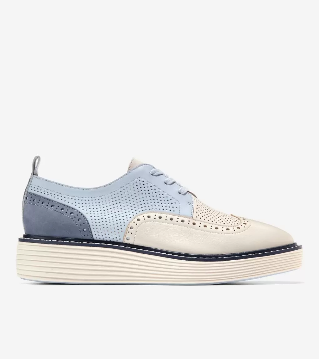 Women's ØriginalGrand Platform Wingtip Oxfords*Cole Haan Outlet