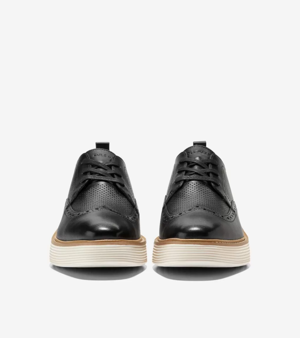 Women's ØriginalGrand Platform Wingtip Oxfords*Cole Haan Cheap