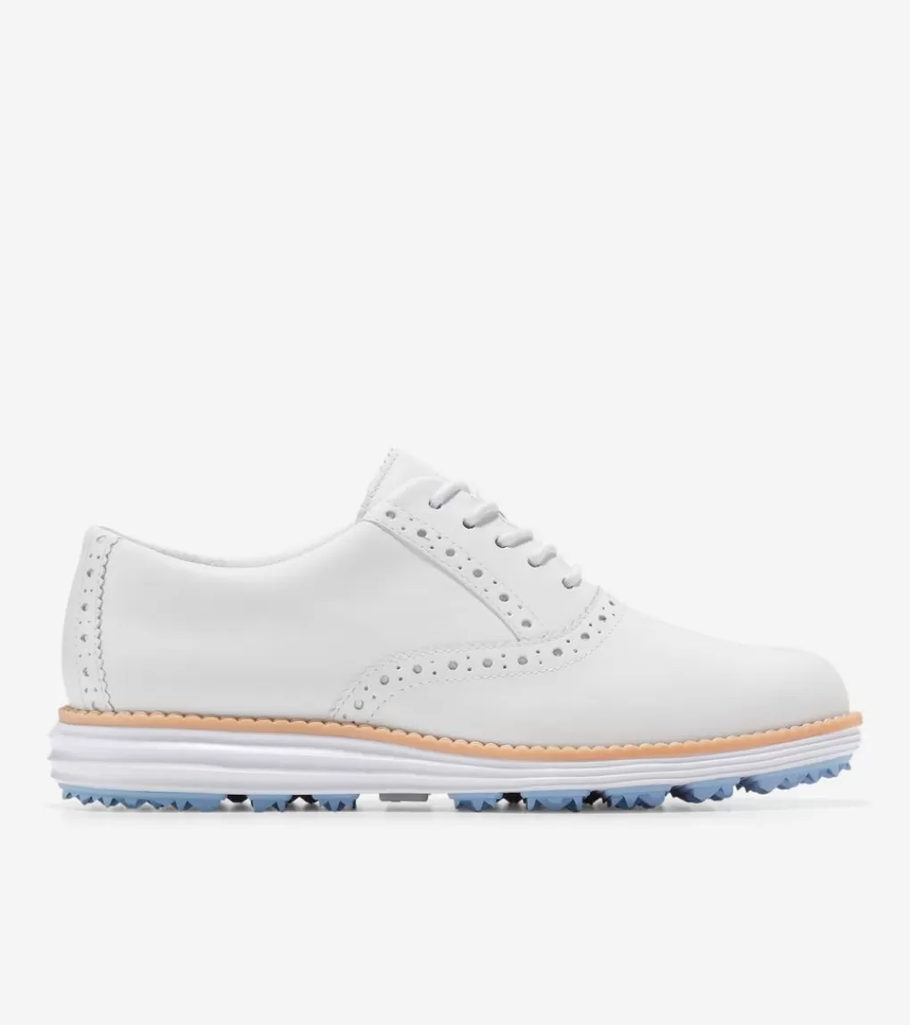 Women's ØriginalGrand Shortwing Oxford Waterproof Golf Shoes*Cole Haan Hot