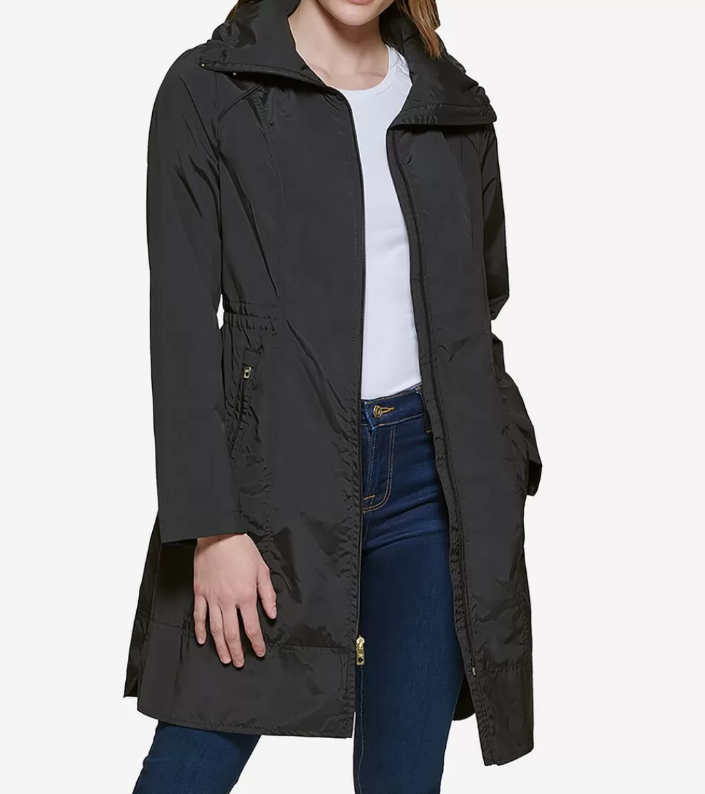 Women's Packable Travel Rain Jacket*Cole Haan Sale