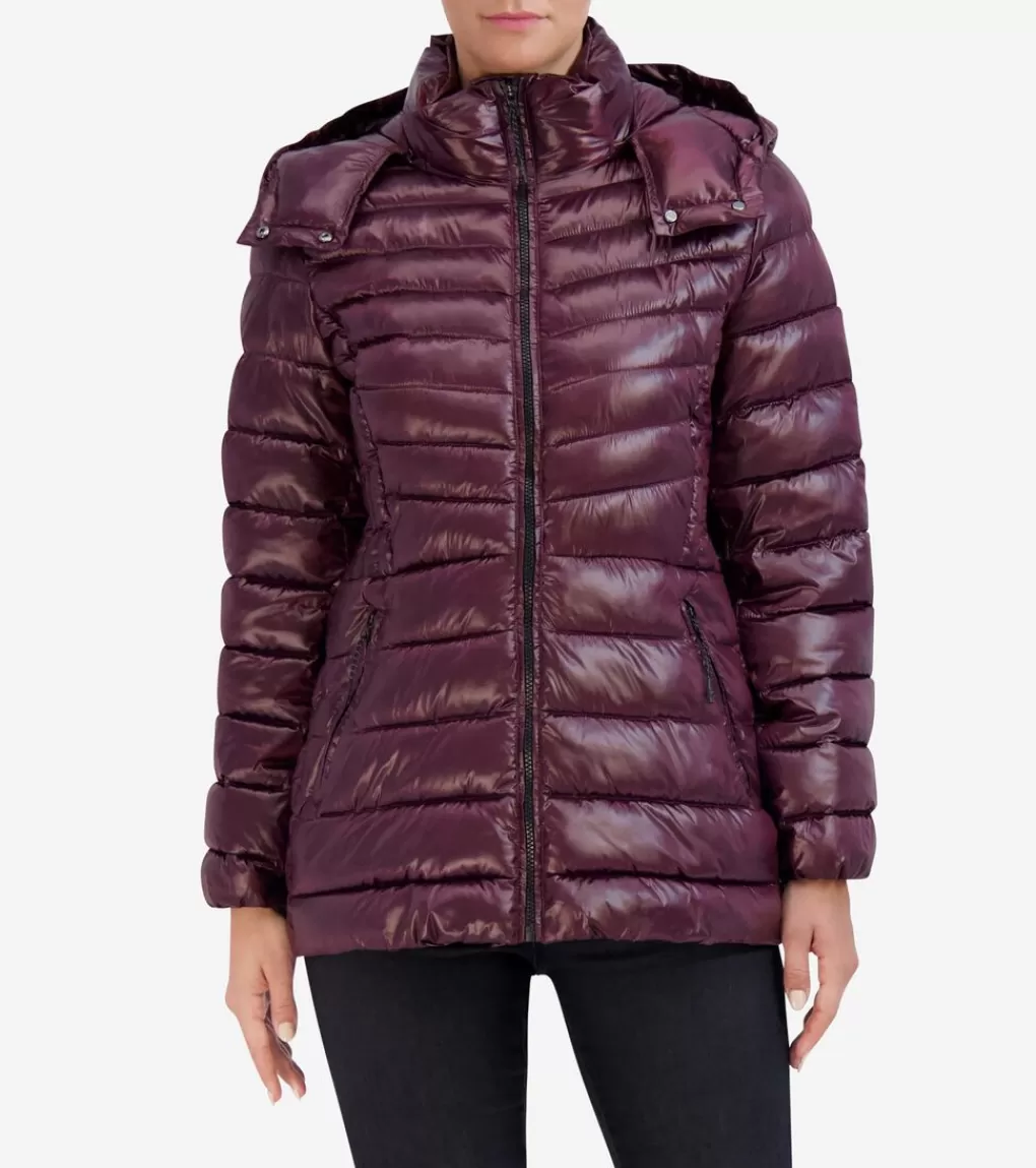 Women's Quilted Pearl Puffer Jacket*Cole Haan Online