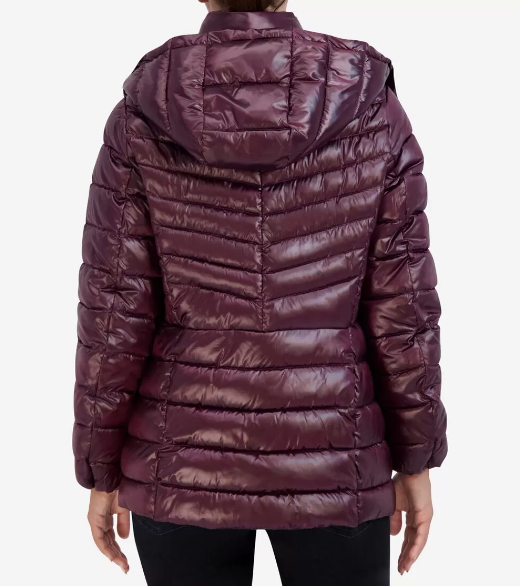 Women's Quilted Pearl Puffer Jacket*Cole Haan Online